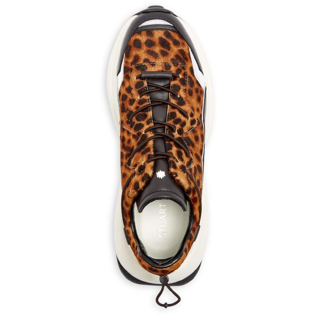 商品Stuart Weitzman|Womens Calf Hair Cheetah Print Casual and Fashion Sneakers,价格¥1061,第3张图片详细描述