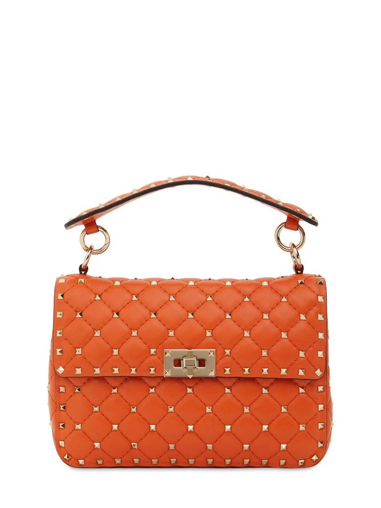 商品Valentino|Small Spike Leather Shoulder Bag,价格¥14429,第1张图片