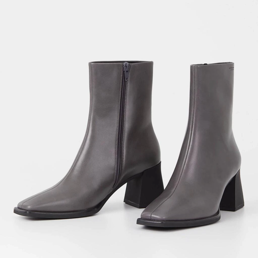 商品Vagabond|Vagabond Women's Hedda Leather Heeled Boots,价格¥689,第3张图片详细描述