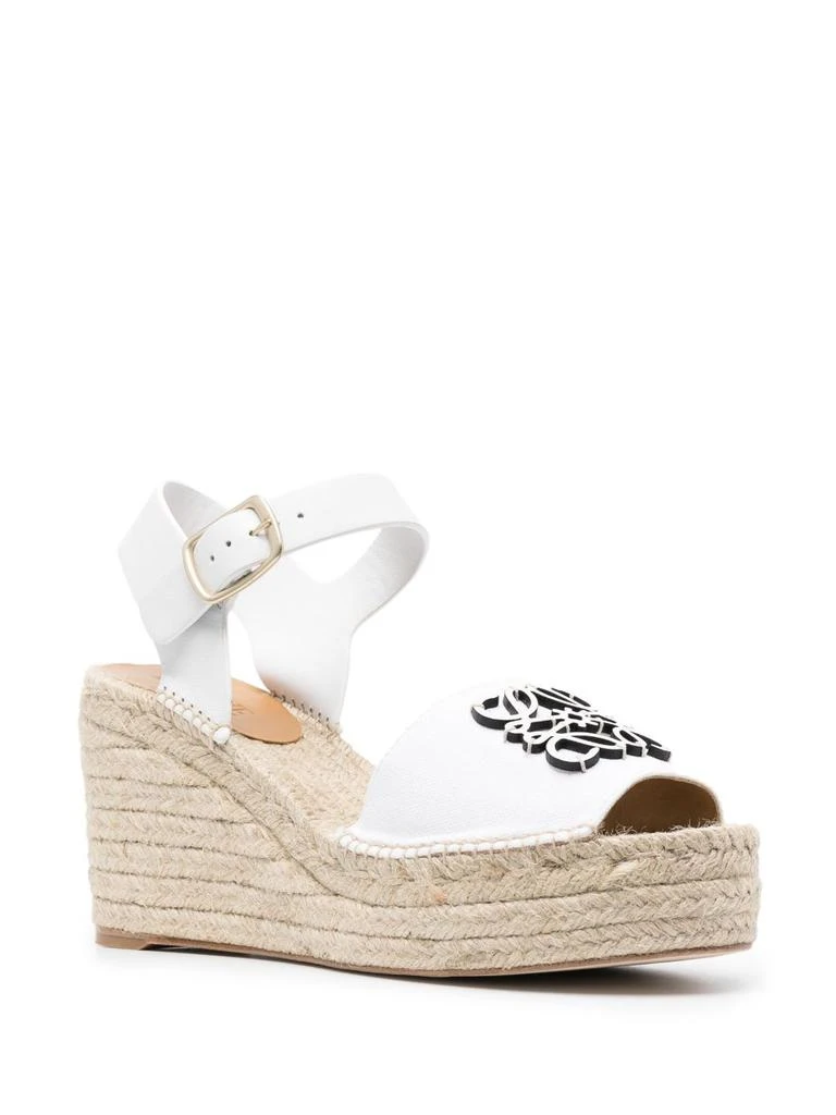 商品Loewe Paula's Ibiza|LOEWE PAULA'S IBIZA - Anagram Canvas Wedge Espadrilles,价格¥5318,第4张图片详细描述