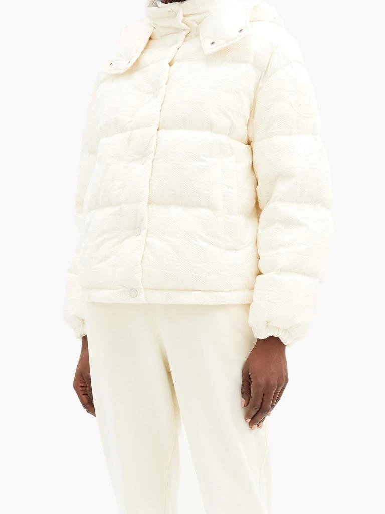 Daos check-jacquard quilted down jacket 商品