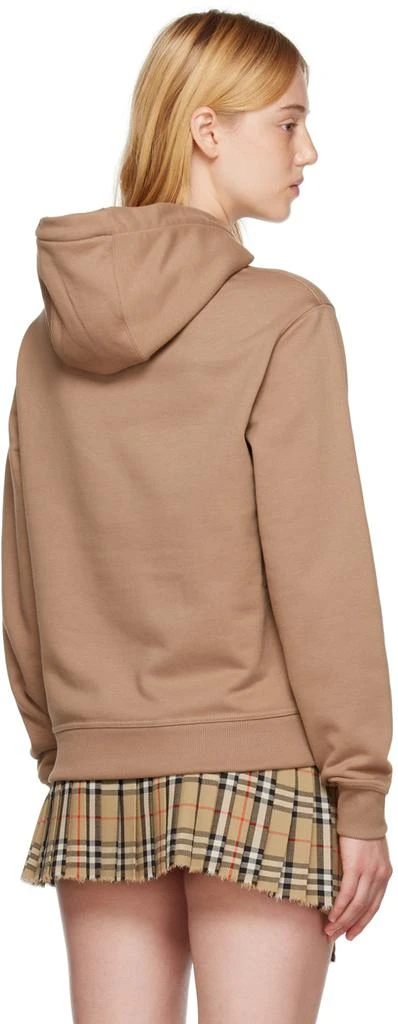 商品Burberry|Brown Bonded Hoodie,价格¥6331,第3张图片详细描述