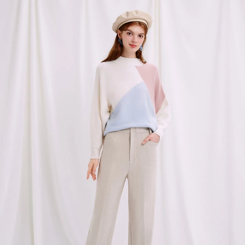 Astrid Wool Sweater - Colorblock | Astrid羊毛毛衣 - 拼色 商品