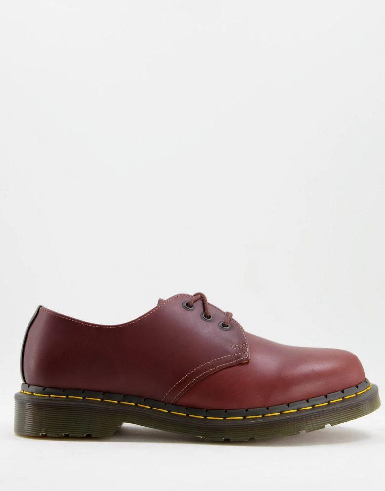 商品Dr. Martens|Dr Martens 1461 3 eye shoes in brown leather,价格¥1158,第1张图片