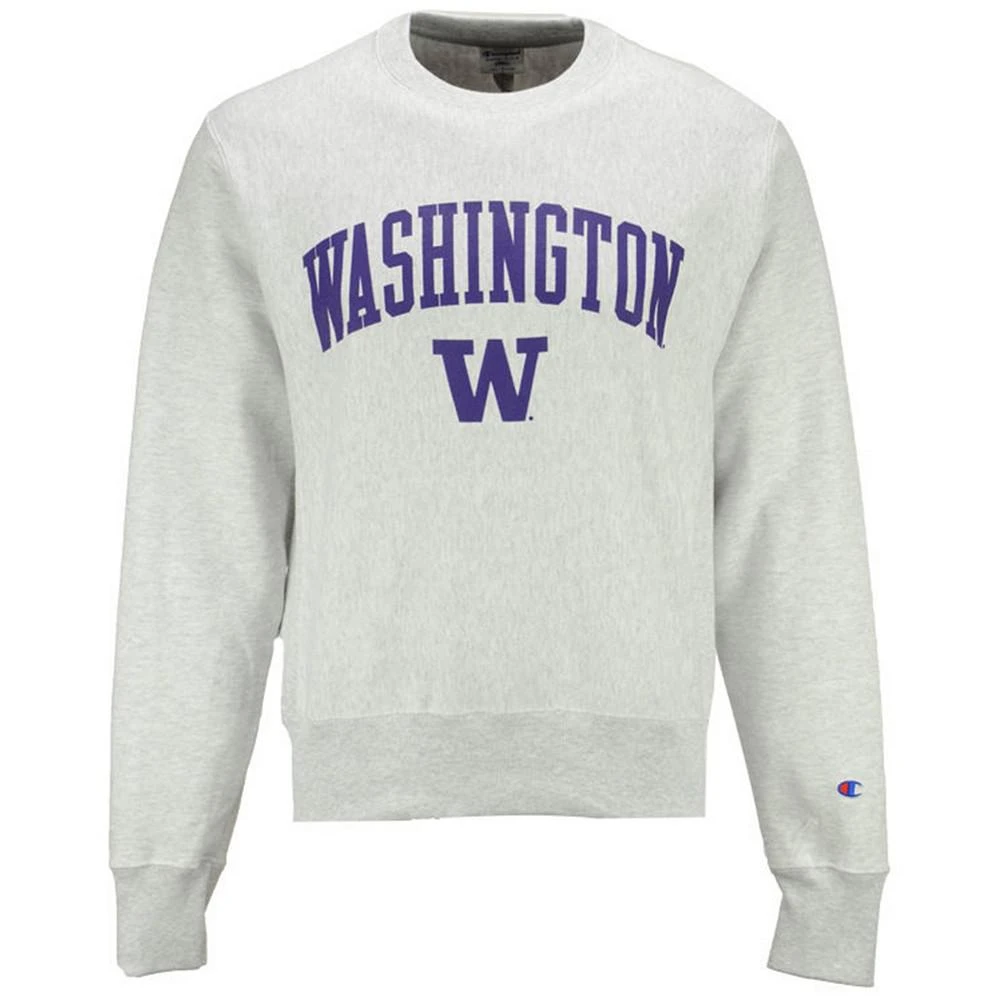 商品CHAMPION|Men's Washington Huskies Reverse Weave Crew Sweatshirt,价格¥449,第1张图片