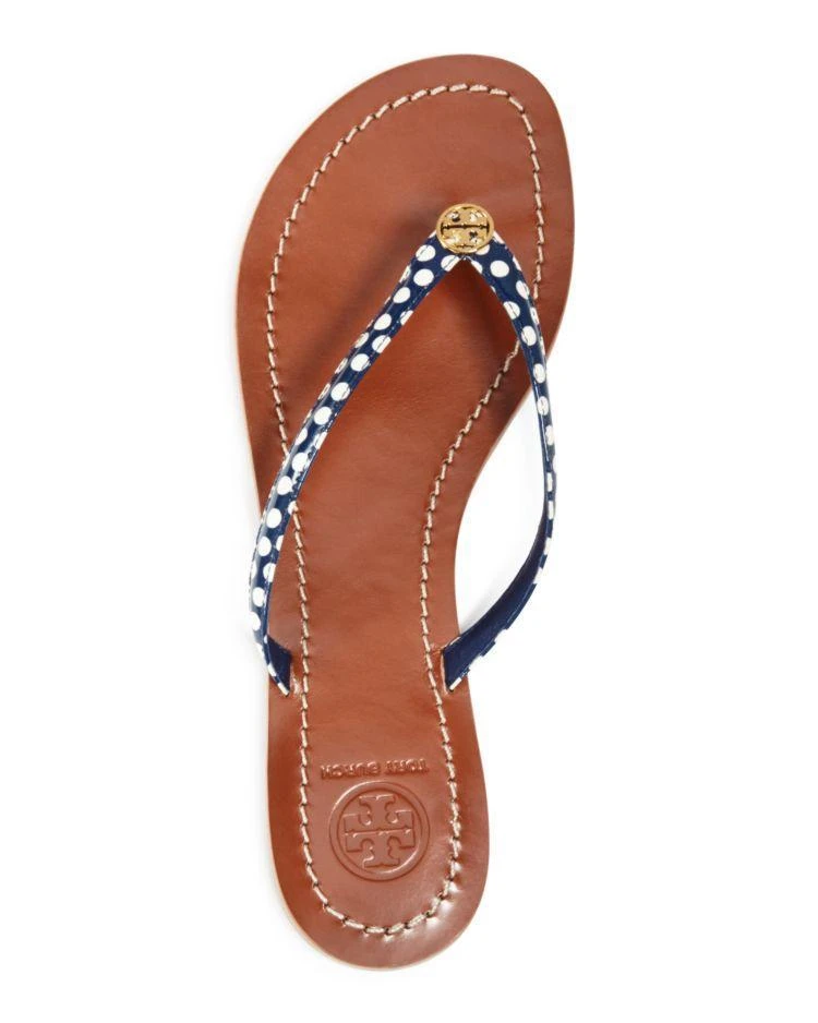 商品Tory Burch|波点夹趾凉拖,价格¥562,第3张图片详细描述