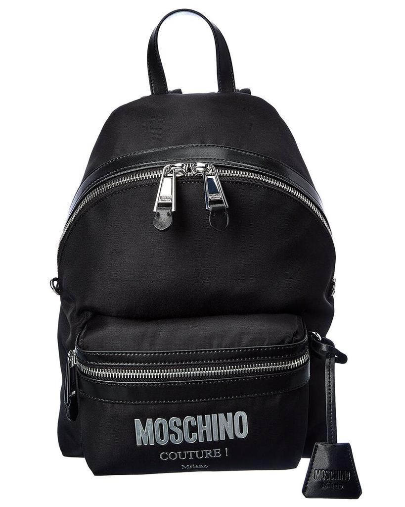 商品Moschino|Moschino Logo Canvas Backpack,价格¥4024,第1张图片