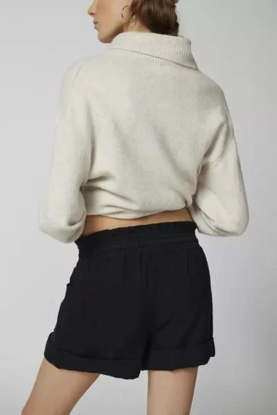 商品Urban Outfitters|UO Mila Linen Short,价格¥113,第4张图片详细描述