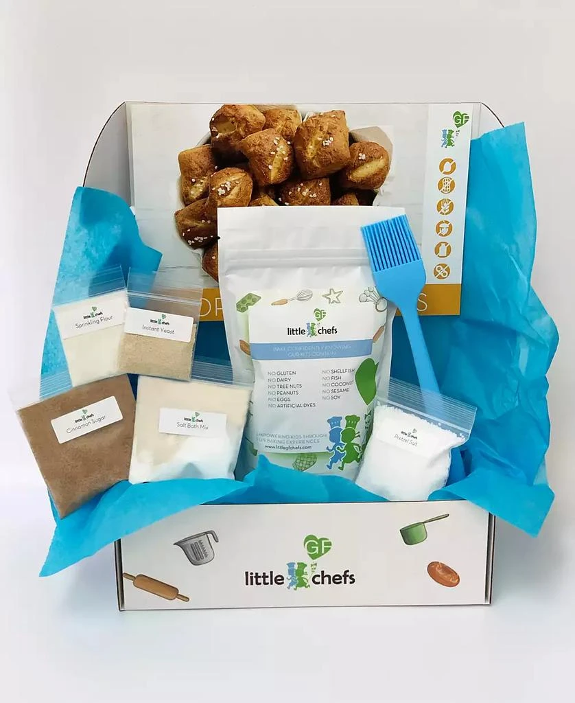 商品Little GF Chefs|Soft Pretzel Bites Gluten Free Baking Kit,价格¥299,第1张图片