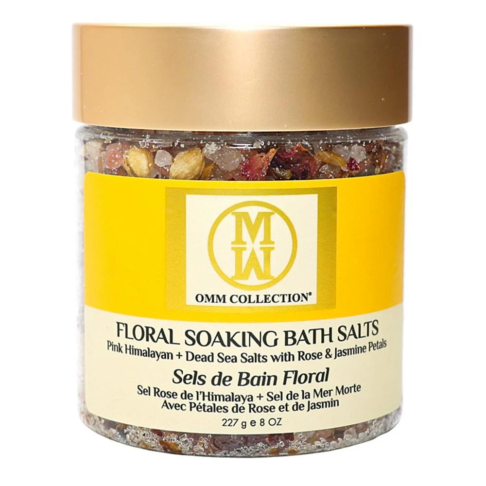 商品OMM Collection|Floral Soaking Bath Salts, 8 oz,价格¥180,第1张图片