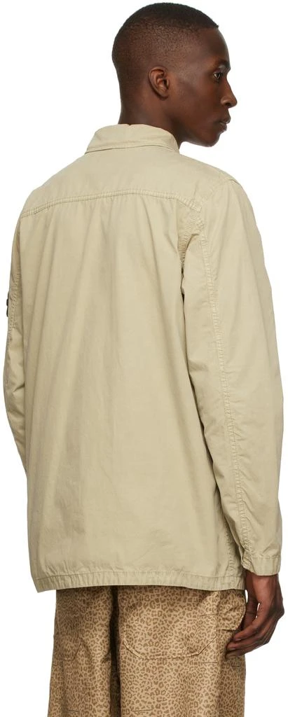 商品Stone Island|Beige Old Effect Jacket,价格¥2458,第3张图片详细描述