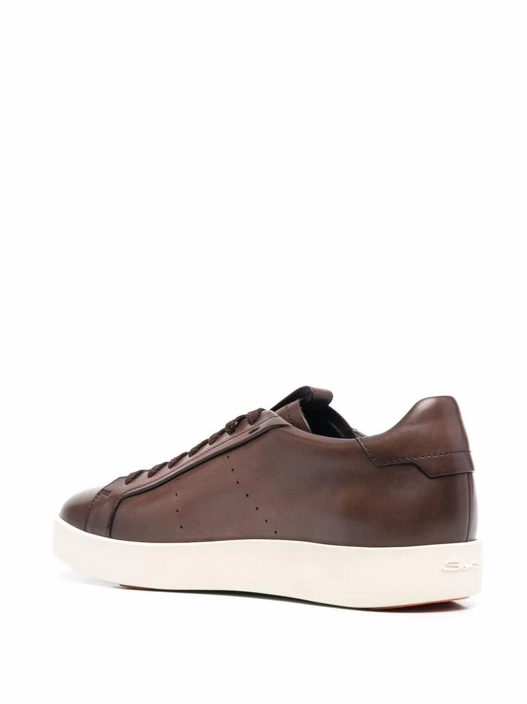 商品Santoni|SANTONI LEATHER SNEAKERS,价格¥2765,第4张图片详细描述