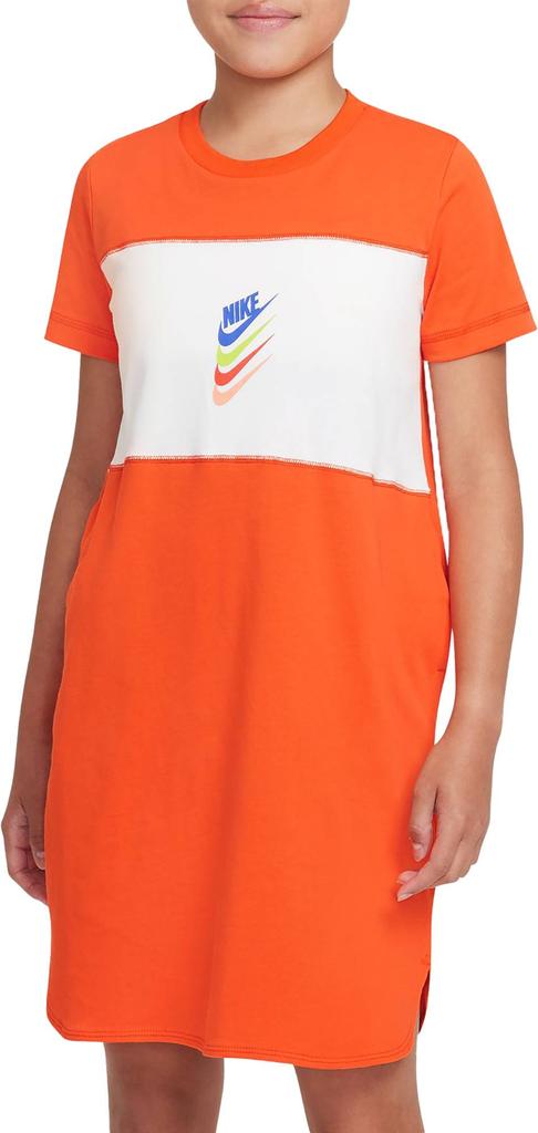 Nike Girls&s; Sportswear DNA Short Sleeve Dress商品第1张图片规格展示