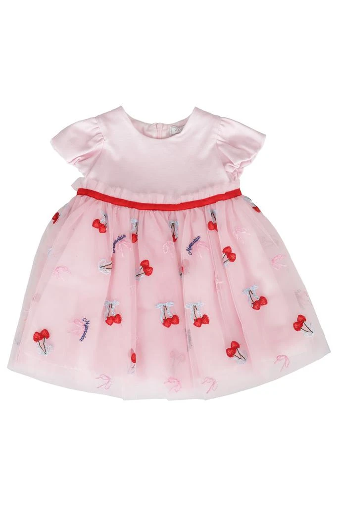 商品MONNALISA|Monnalisa Cherry Printed Ruffled Dress,价格¥1062,第1张图片