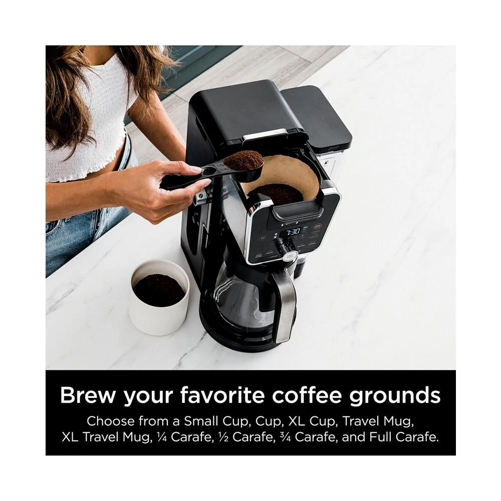 商品Ninja|CFP201 DualBrew Coffee Maker, Single-Serve, Compatible with K-Cup Pods, and Drip Coffee Maker,价格¥1500,第3张图片详细描述