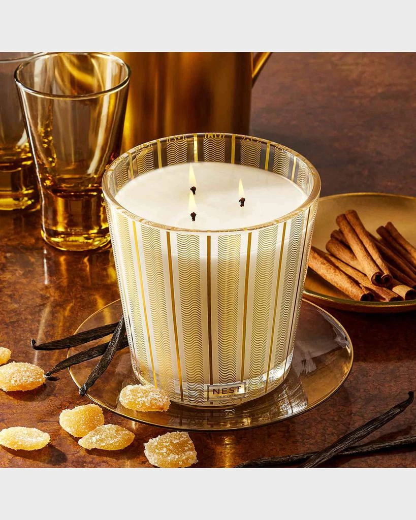 商品NEST New York|21.2 oz. Crystallized Ginger & Vanilla Bean 3-Wick Candle,价格¥469,第3张图片详细描述