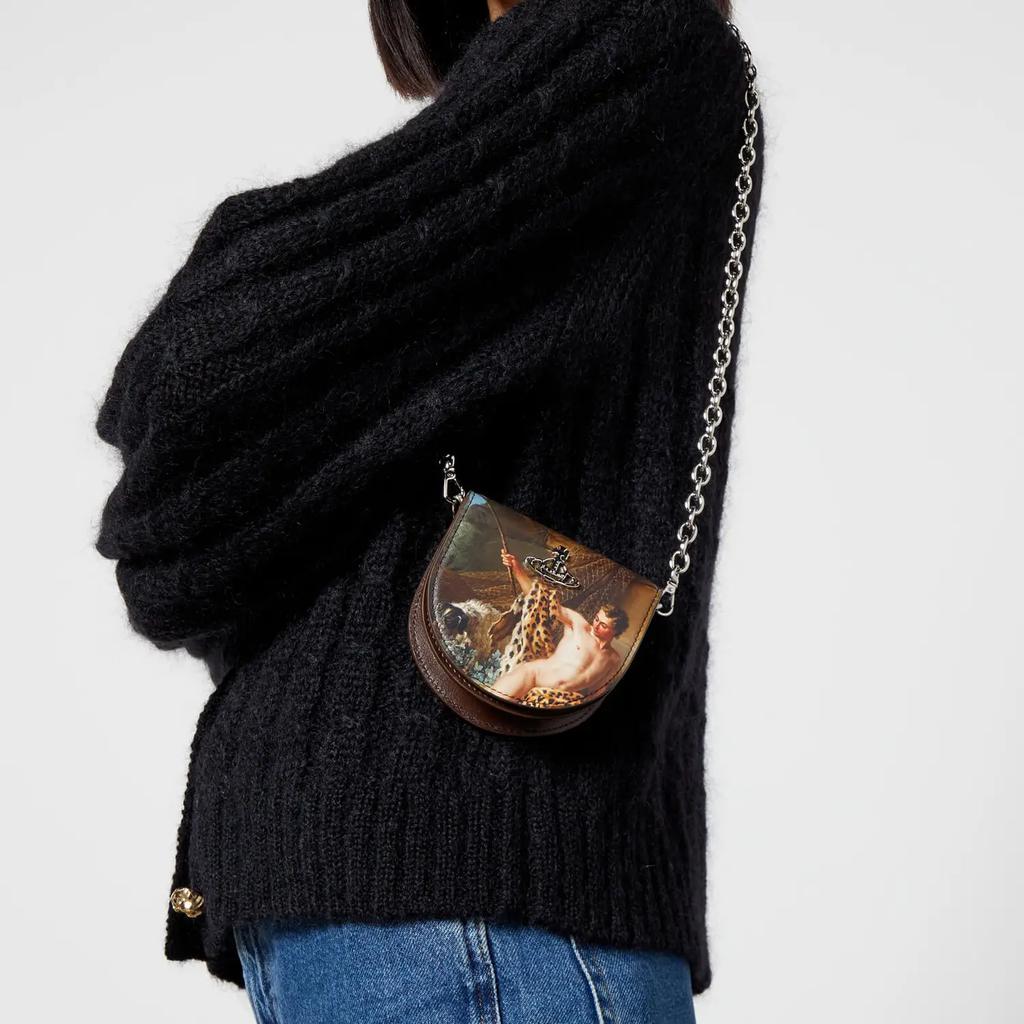 商品Vivienne Westwood|Vivienne Westwood Nano Fisherman Leather Cross Body Bag,价格¥2582,第4张图片详细描述