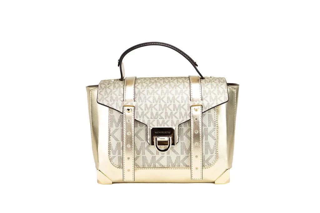 商品[二手商品] Michael Kors|Michael Kors Manhattan Medium Pale  Leather Top Handle Satchel Bag Women's Purse,价格¥2433,第3张图片详细描述