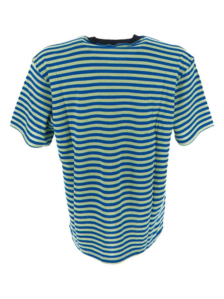 Reversible Cotton Striped T-Shirt商品第2张图片规格展示