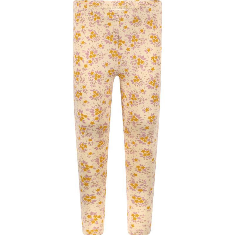 商品Fred's World by Green Cotton|Floral print organic leggings in beige,价格¥206,第1张图片