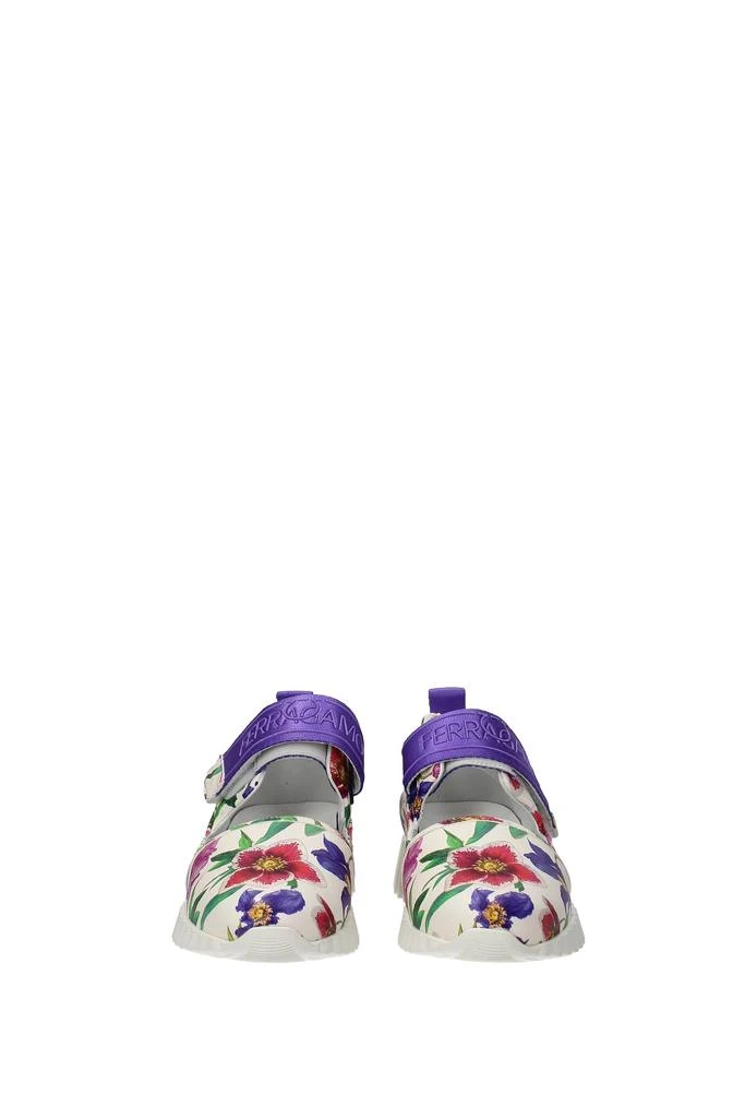 商品Salvatore Ferragamo|Sneakers avigna Leather Multicolor,价格¥1915,第3张图片详细描述