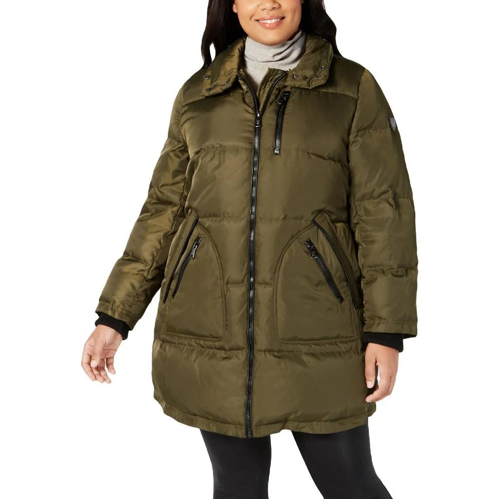商品Vince Camuto|Vince Camuto Womens Plus Warm Midi Down Coat,价格¥774,第1张图片