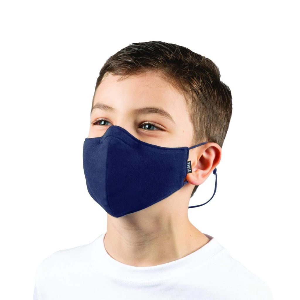 商品Bloch|Soft Stretch Face Mask with Moldable Nose Pad and Lanyard 3-Pack (Toddler/Little Kids/Big Kids),价格¥128,第1张图片