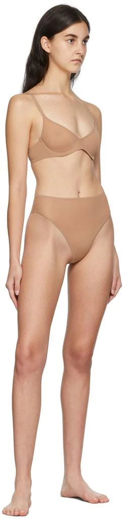 商品SKIMS|Tan Jelly Sheer Underwire Bra,价格¥360,第4张图片详细描述