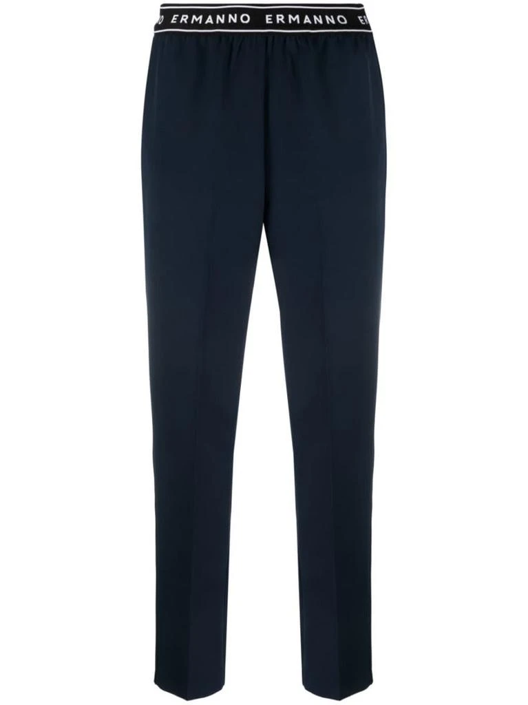 商品ERMANNO FIRENZE|ERMANNO FIRENZE Trousers Blue,价格¥892,第1张图片