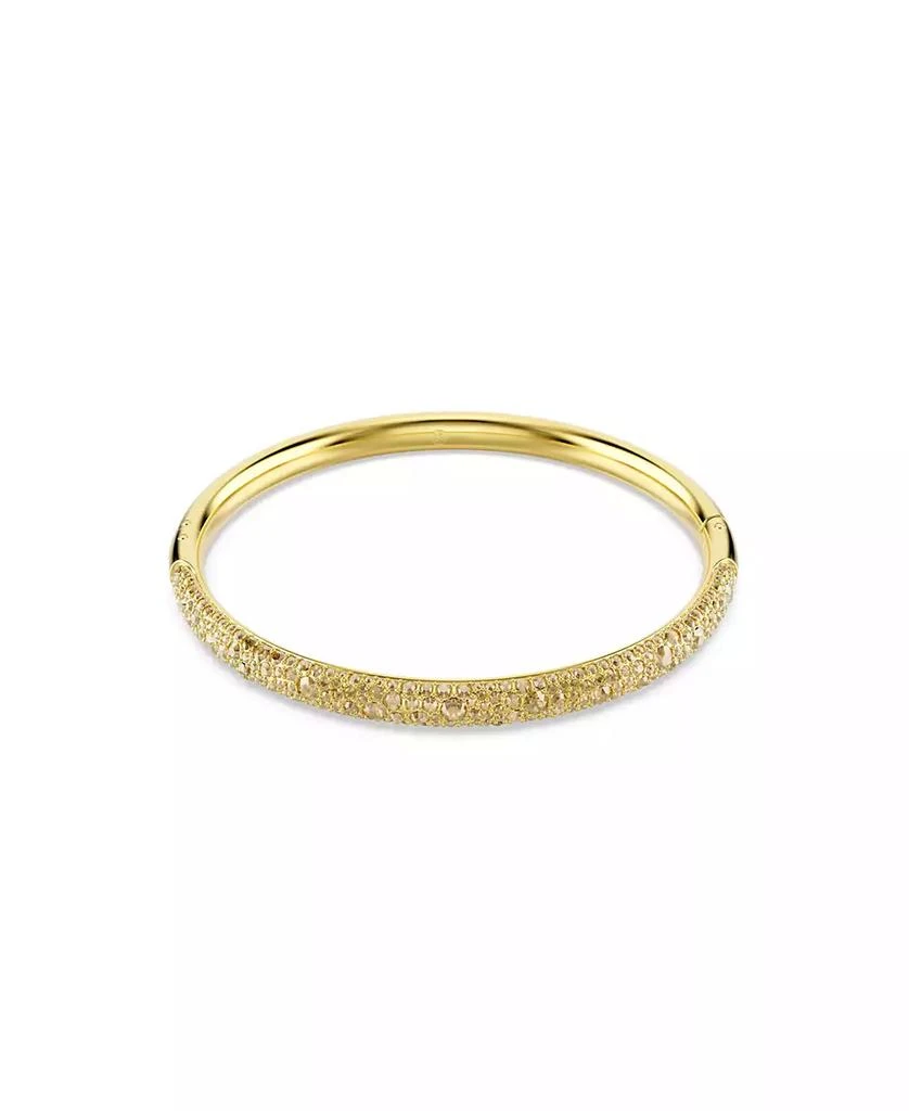 商品Swarovski|Swaroski Sublima Gold-Tone Plated Bangle,价格¥1611,第1张图片