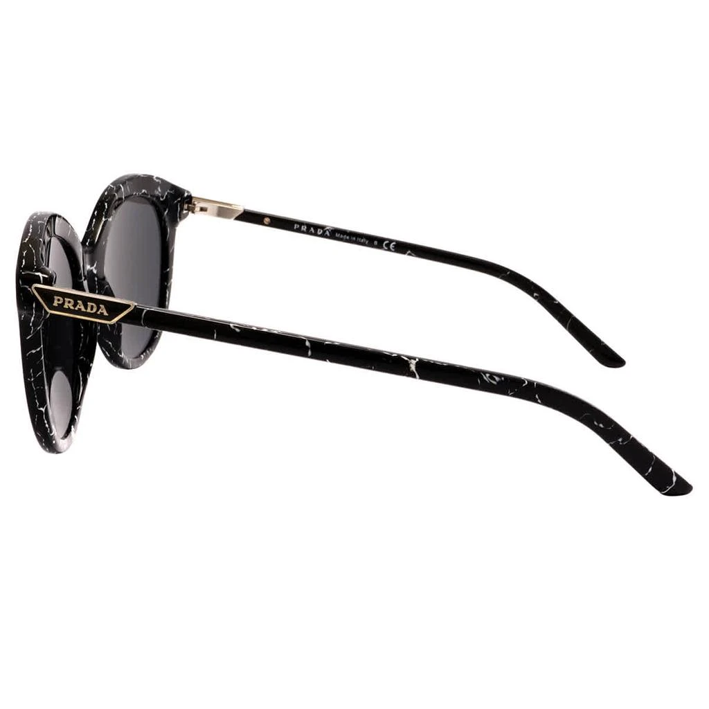 商品Prada|Dark Grey Round Ladies Sunglasses PR 02YS 03Y5S0 51,价格¥690,第3张图片详细描述