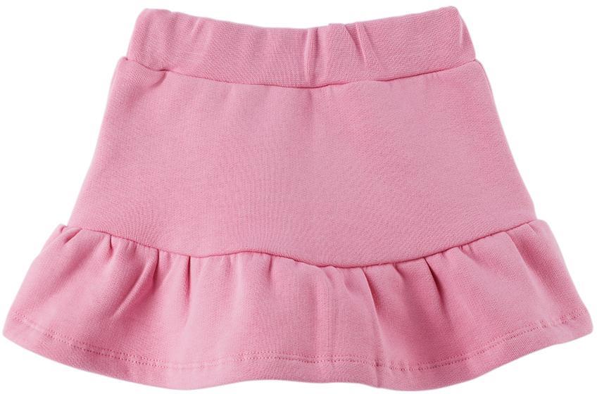 商品MSGM|Baby White & Pink Long Sleeve T-Shirt & Skirt,价格¥672,第7张图片详细描述