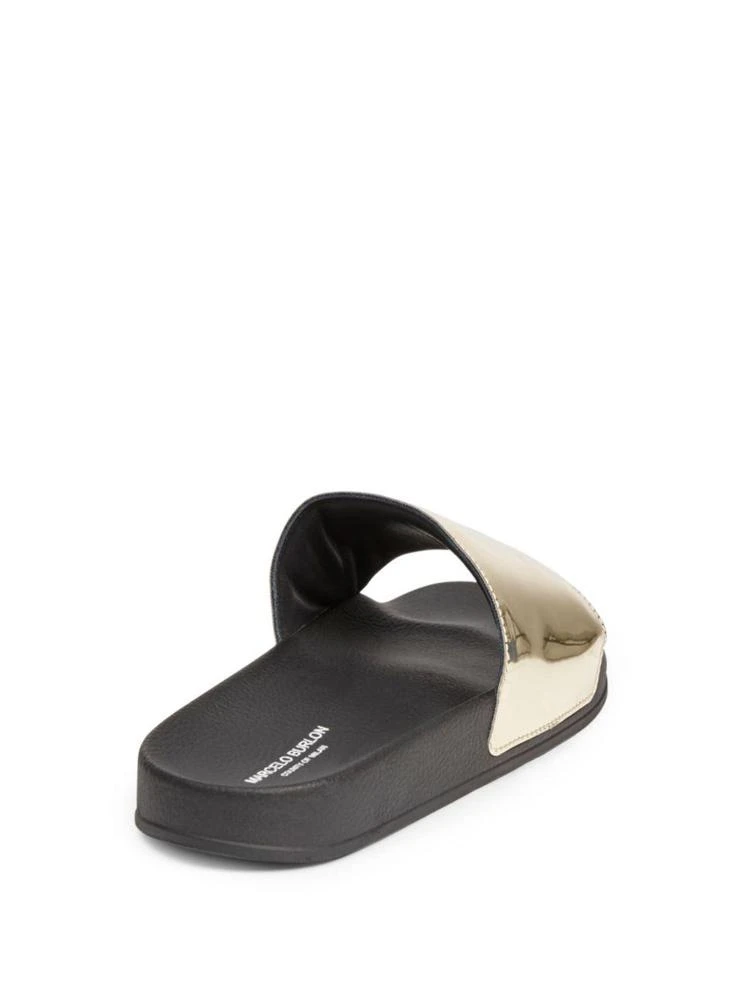 商品Marcelo Burlon|Bai Shower Slides,价格¥1238,第2张图片详细描述