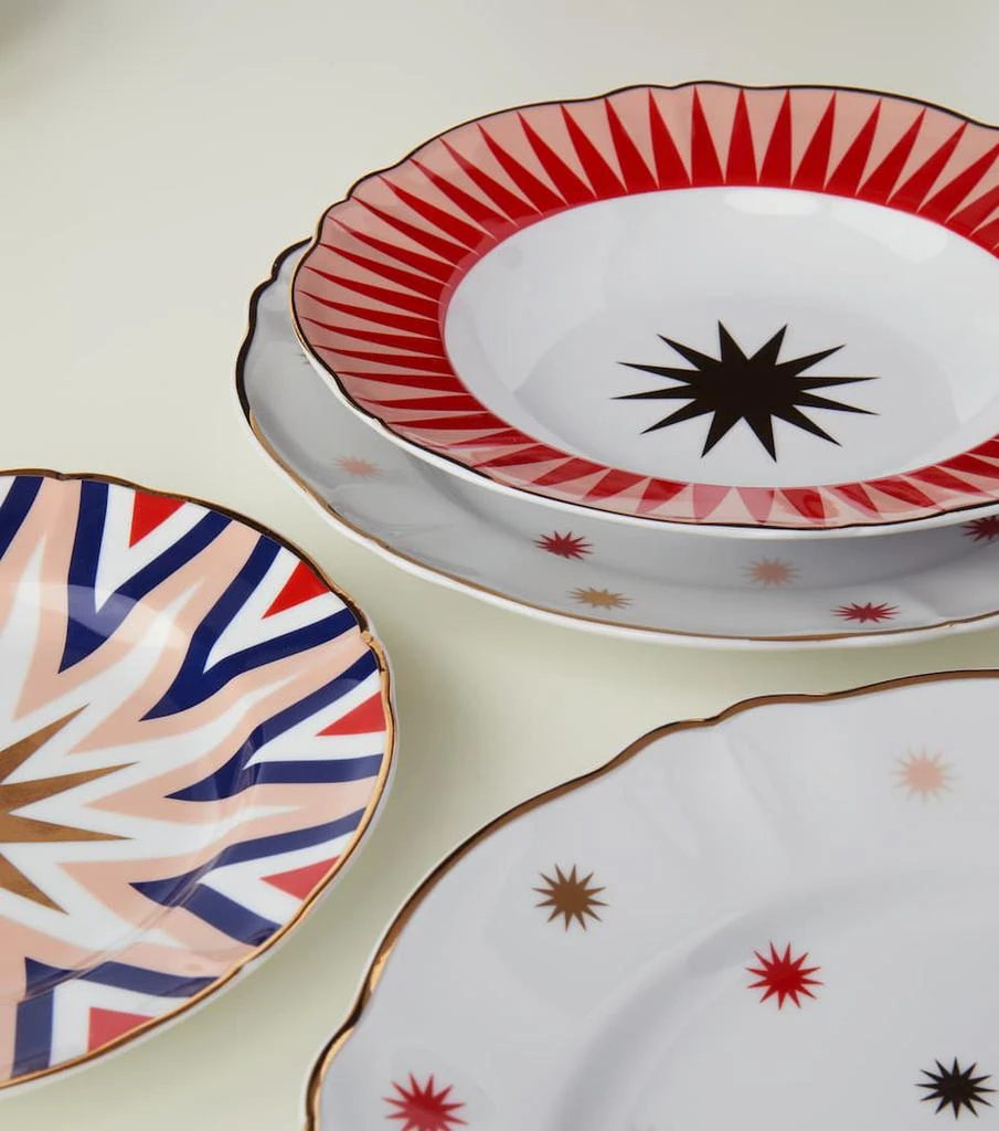 商品Bitossi|Baleno set of 4 porcelain soup plates,价格¥1648,第3张图片详细描述