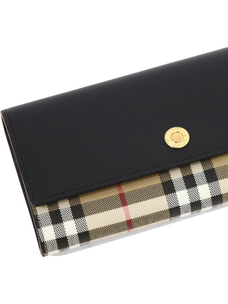 商品Burberry|Burberry women's beige other materials wallet,价格¥5467,第4张图片详细描述