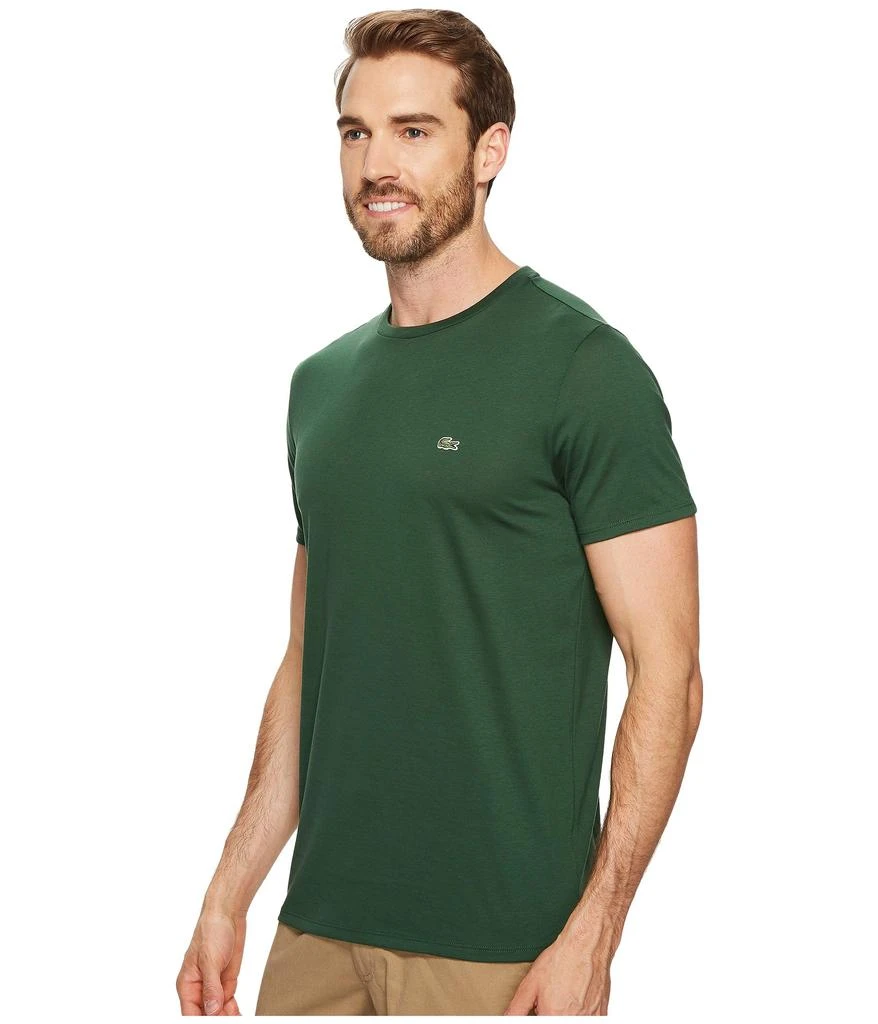 商品Lacoste|Short-Sleeve Pima Jersey Crewneck T-Shirt,价格¥253,第2张图片详细描述