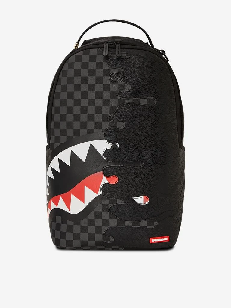 商品SprayGround|Kids Unfinished Shark Backpack in Black (46cm),价格¥889,第1张图片