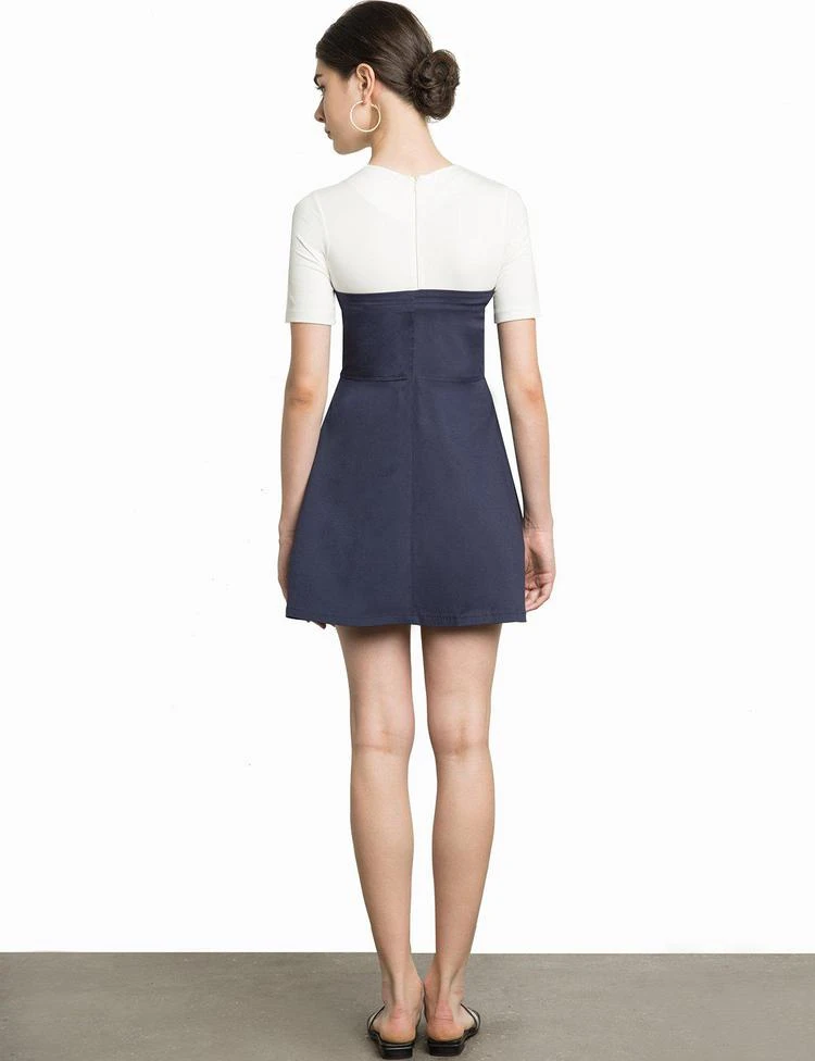 商品Pixie Market|Greta Denim Snap Button Dress,价格¥896,第3张图片详细描述