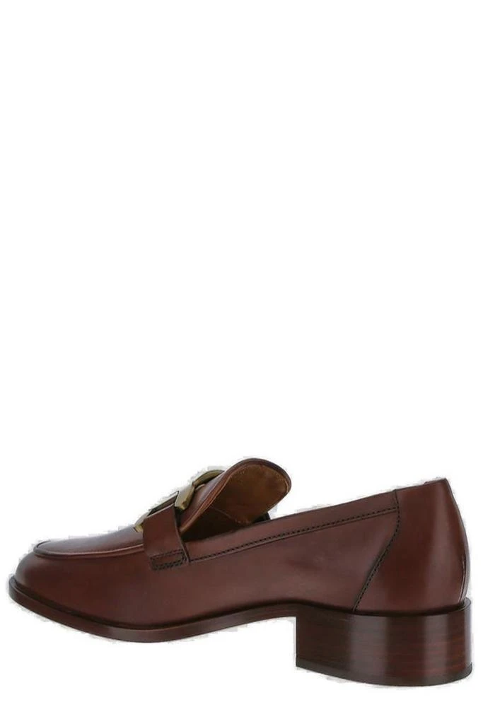 商品Tod's|Tod's Chain Link Detail Loafers,价格¥3702,第3张图片详细描述
