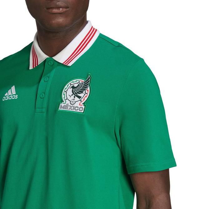 Men's adidas Sportswear Mexico Soccer DNA Polo Shirt商品第4张图片规格展示