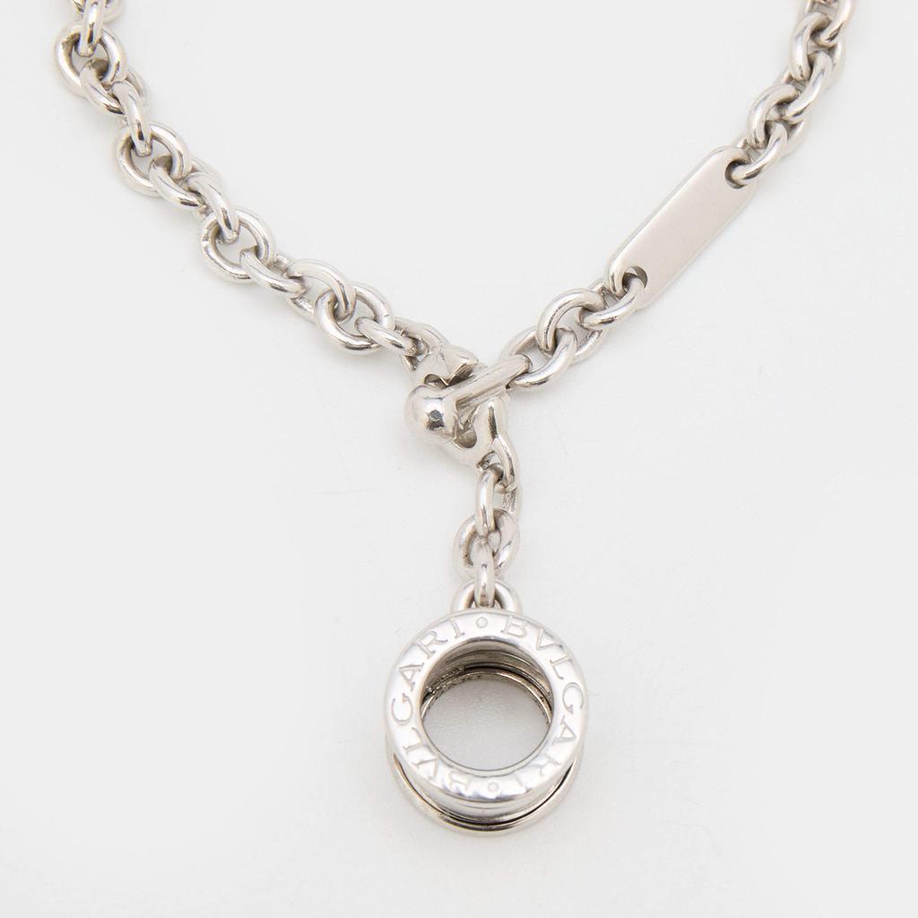 商品[二手商品] BVLGARI|Bvlgari B.Zero1 Sterling Silver Chain Link Charm Bracelet,价格¥2516,第4张图片详细描述