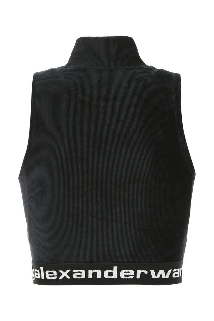 商品Alexander Wang|Black stretch chenille top,价格¥1579,第1张图片