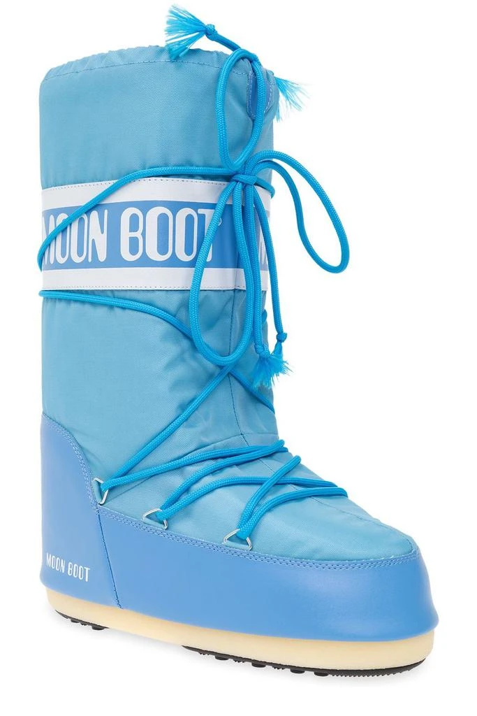 商品Moon Boot|Moon Boot Icon Logo Printed Lace-Up Snow Boots,价格¥1138,第2张图片详细描述