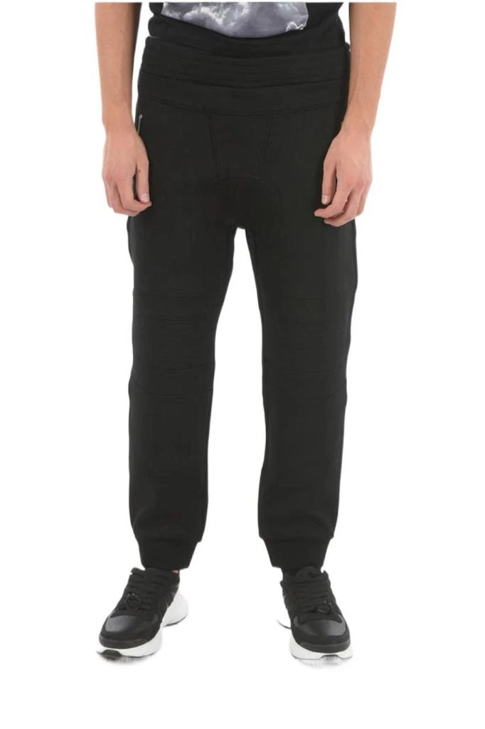 商品Neil Barrett|Neil barrett men's black other materials pants,价格¥2382,第1张图片