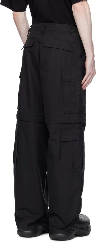 商品VTMNTS|Black Detachable Leg Cargo Pants,价格¥10311,第3张图片详细描述