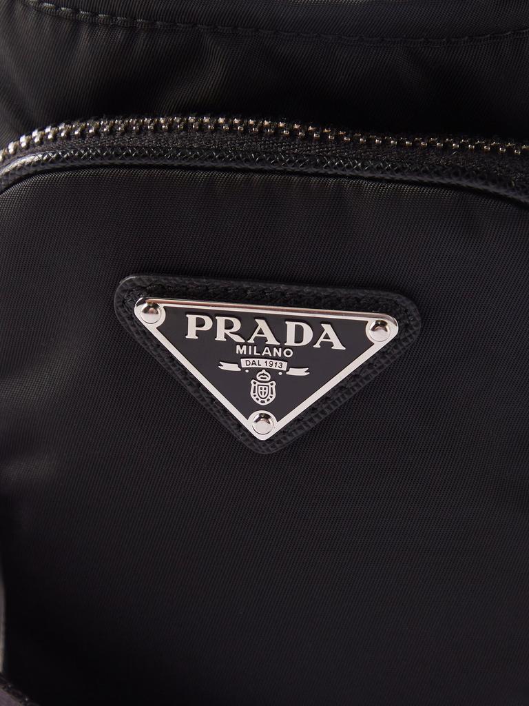 商品Prada|Re-Nylon leather-trim cross-body bag,价格¥6452,第7张图片详细描述