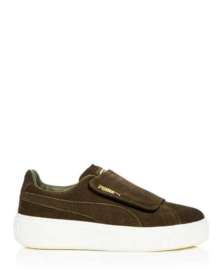 商品Puma|Women's Suede Platform Sneakers,价格¥432,第2张图片详细描述