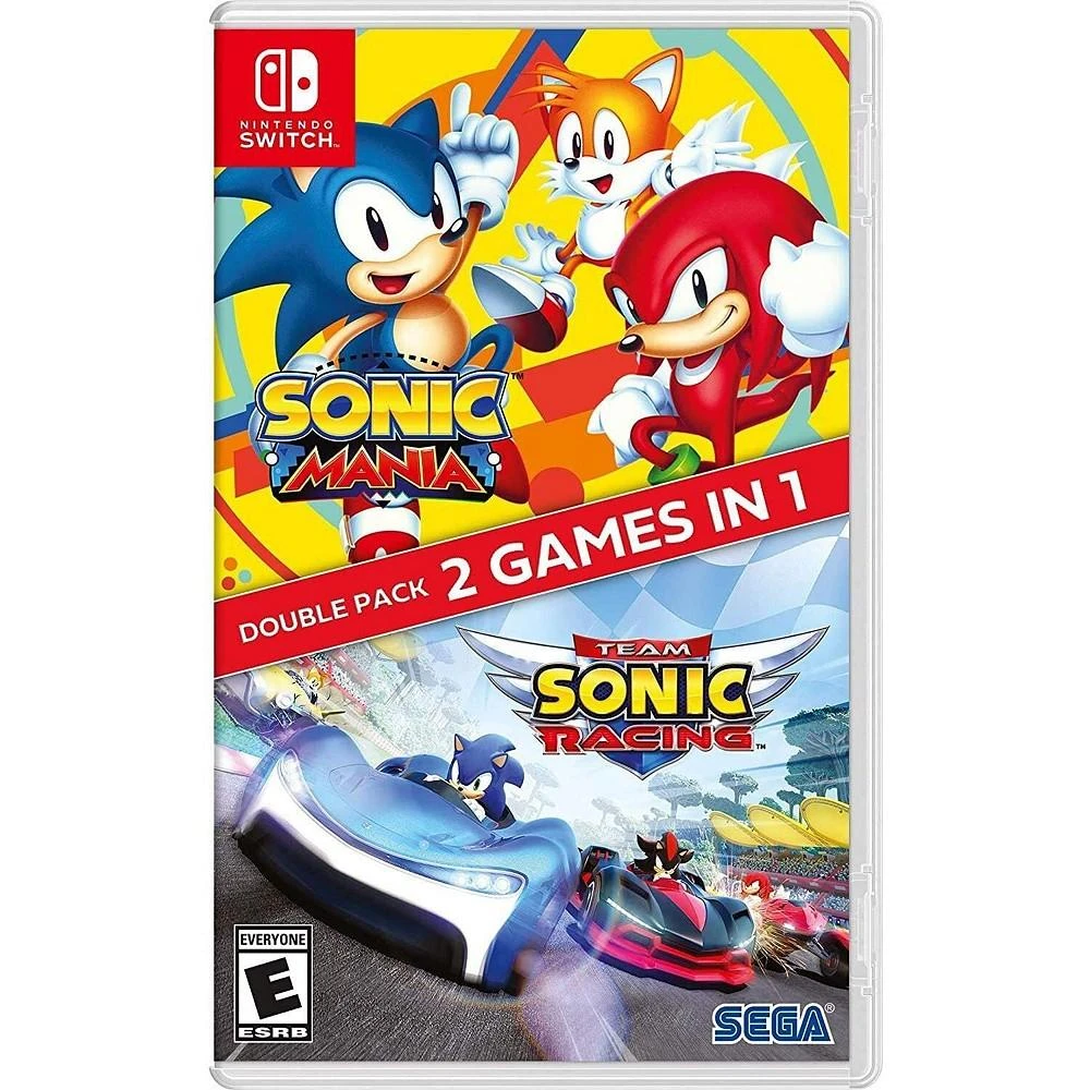 商品SEGA|Sonic Mania + Team Sonic Racing Double Pack - Nintendo Switch,价格¥299,第1张图片