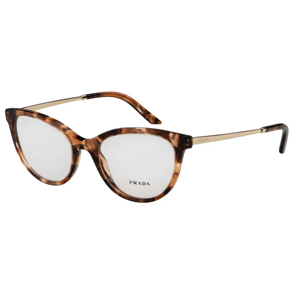 商品Prada|Prada 棕色 Cat-Eye 眼镜,价格¥684,第1张图片