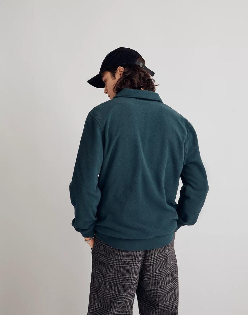 商品Madewell|(Re)sourced Fleece Polo Shirt,价格¥760,第5张图片详细描述